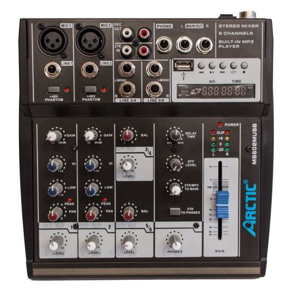 Mixing console ARCTIC MS602M USB